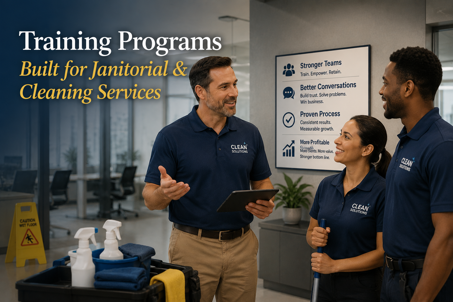 Sales Training Programs for Clean Teams